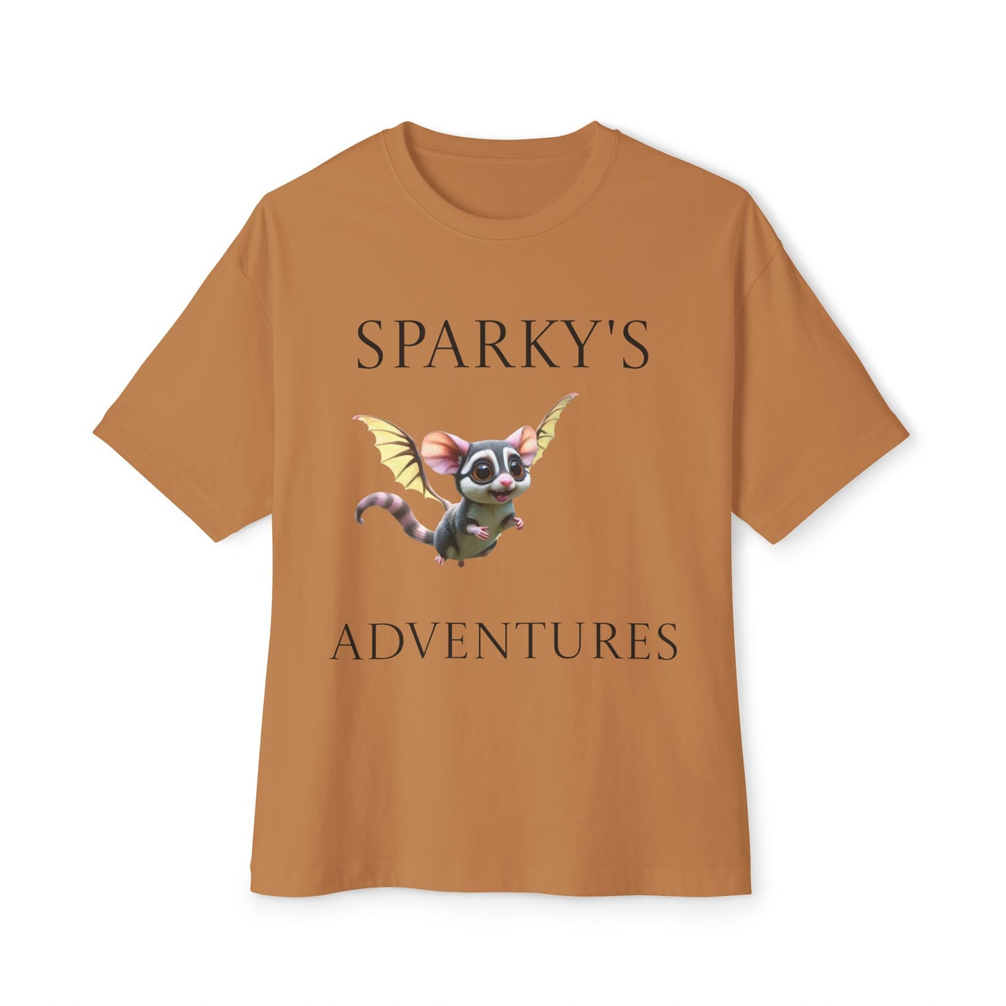 Sparky's Adventures Light Colors Unisex Oversized Boxy Tee