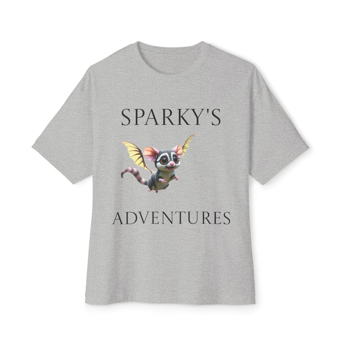 Sparky's Adventures Light Colors Unisex Oversized Boxy Tee