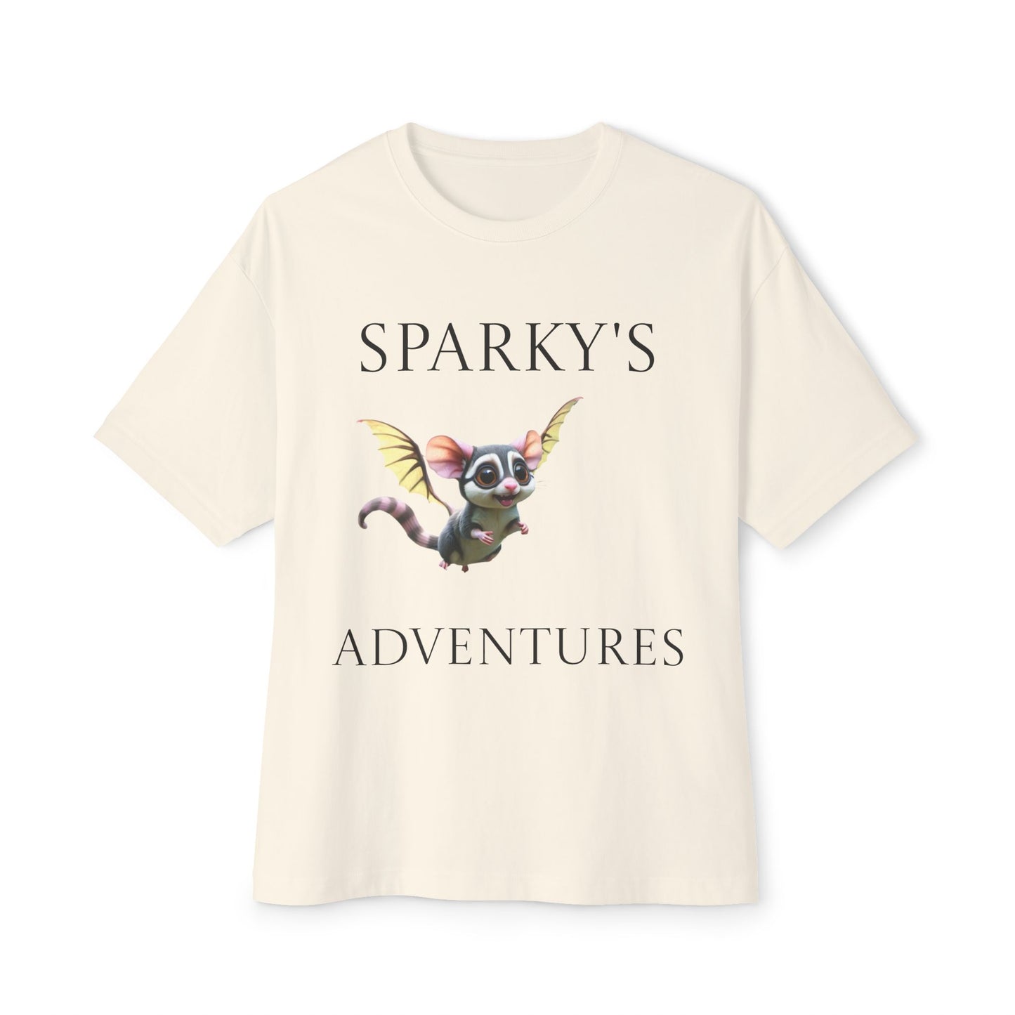 Sparky's Adventures Light Colors Unisex Oversized Boxy Tee