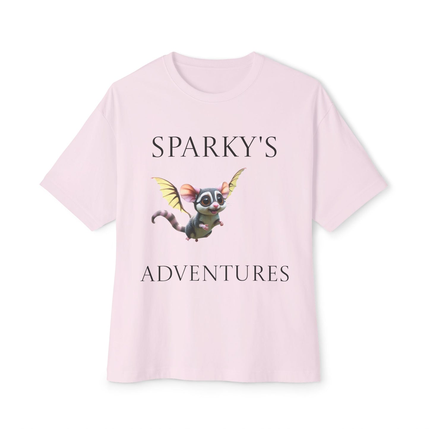 Sparky's Adventures Light Colors Unisex Oversized Boxy Tee