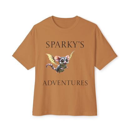 Sparky's Adventures Light Colors Unisex Oversized Boxy Tee