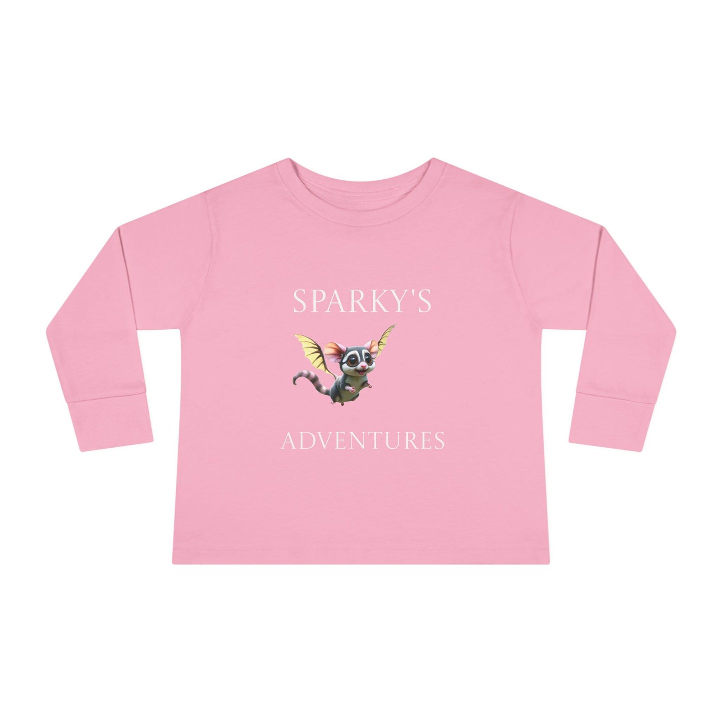 Sparky's Adventures Presents The Adventurous Toddler Long Sleeve Tee Dark Colors - Perfect for Playdates, Birthdays, and Family Outings, Cute Kids Shirt, Gift for Animal Lovers, [...]