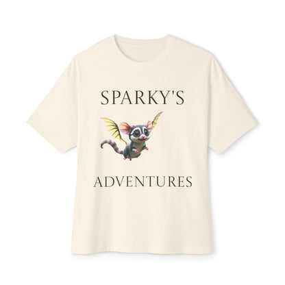 Sparky's Adventures Light Colors Unisex Oversized Boxy Tee