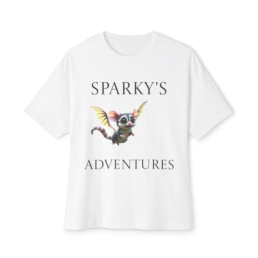 Sparky's Adventures Light Colors Unisex Oversized Boxy Tee